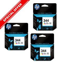 Cartuccia HP 344 colore Originale Occasione kit 3pz